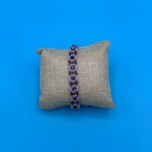 Floral Beaded Bracelet